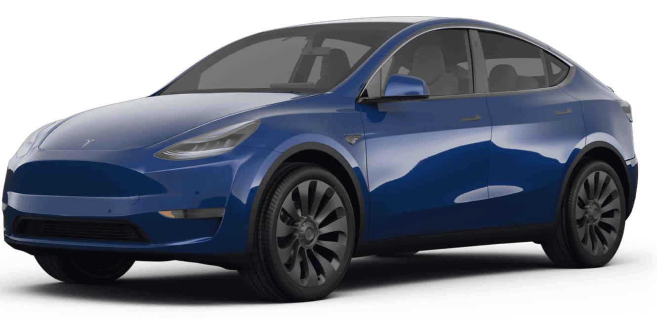 TESLA MODEL Y 2022 7SAYGDEF7NF405545 image